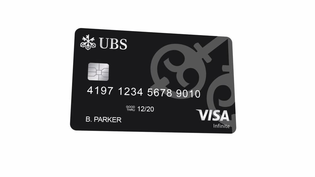ubs瑞银也推出了一张visa infinite信用卡,成为了cnb crystal, chase