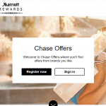 chase offers marriott