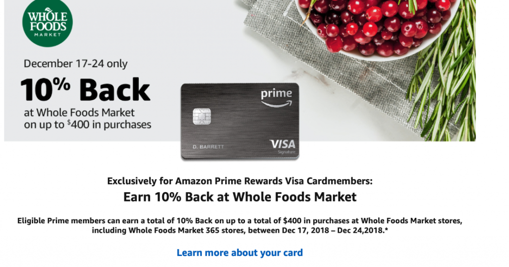 19 12更新 100史高开卡奖励 Chase Amazon Prime Rewards Visa Signature Card 信用卡简介 北美牧羊场