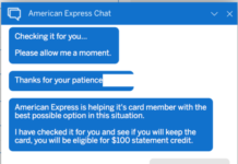 通过Online Chat的方式向AmEx要retention offer【2022.5 新一波丰厚retention offer 开始】
