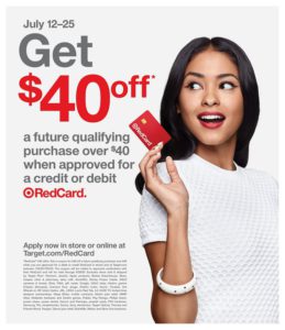 Target Debit Card 借记卡介绍 【2020.7.12更新: $40 off Coupon开卡奖励】 | 北美牧羊场