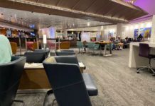疫情期间的ATL Delta Sky Club Lounge