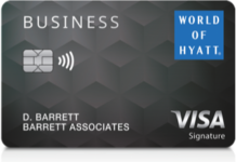 World Of Hyatt Business Card 信用卡介绍【2024.1 60K 开卡奖励】
