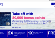 JetBlue Plus 捷蓝航空信用卡介绍 【2025.6 80K高额开卡奖励】