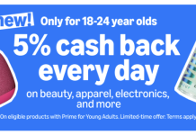 Amazon Prime for Young Adults 福利介绍【2025.8 专属Grubhub优惠码PRIMEYA,消费满 20 美元立减 10 美元】